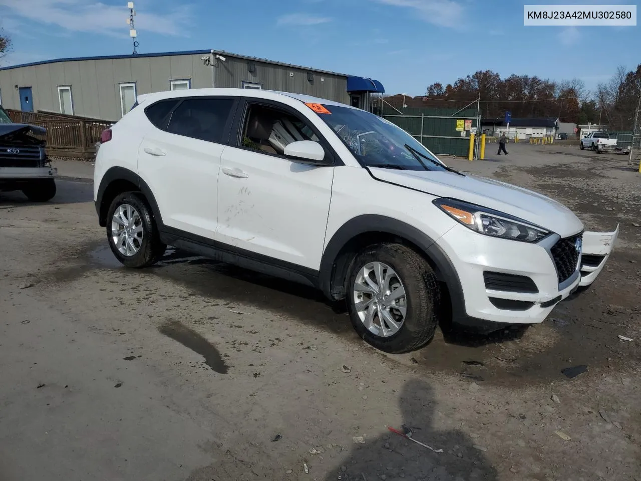 2021 Hyundai Tucson Se VIN: KM8J23A42MU302580 Lot: 78219664