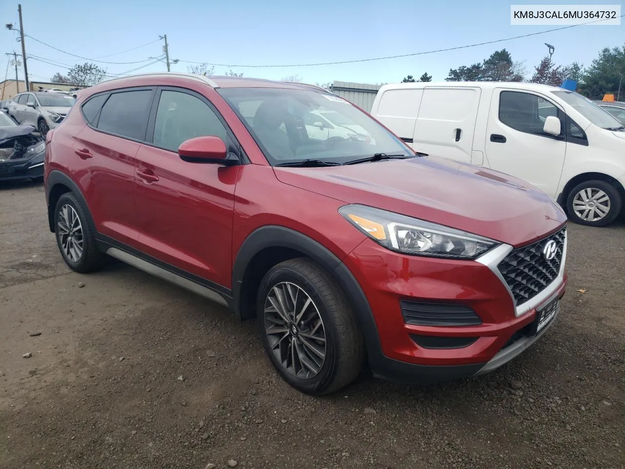 2021 Hyundai Tucson Limited VIN: KM8J3CAL6MU364732 Lot: 78626084