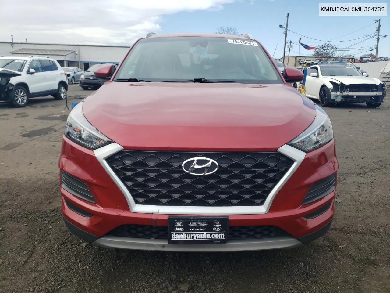 2021 Hyundai Tucson Limited VIN: KM8J3CAL6MU364732 Lot: 78626084