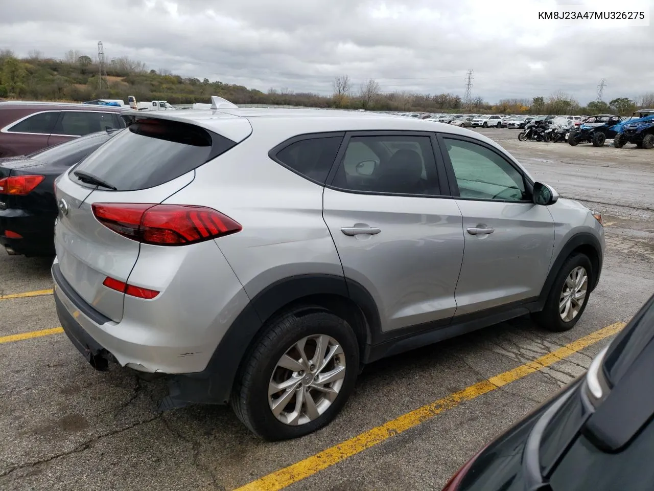 2021 Hyundai Tucson Se VIN: KM8J23A47MU326275 Lot: 78687924