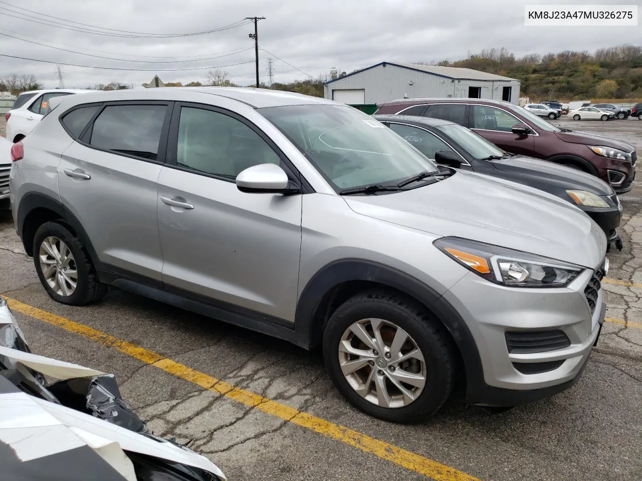 2021 Hyundai Tucson Se VIN: KM8J23A47MU326275 Lot: 78687924