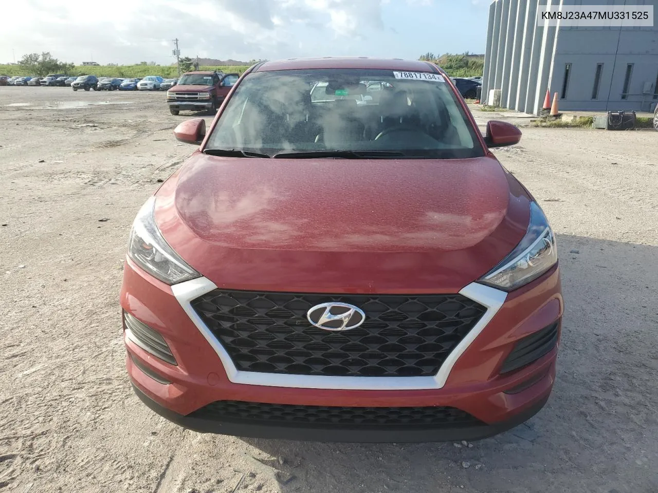 2021 Hyundai Tucson Se VIN: KM8J23A47MU331525 Lot: 78817134