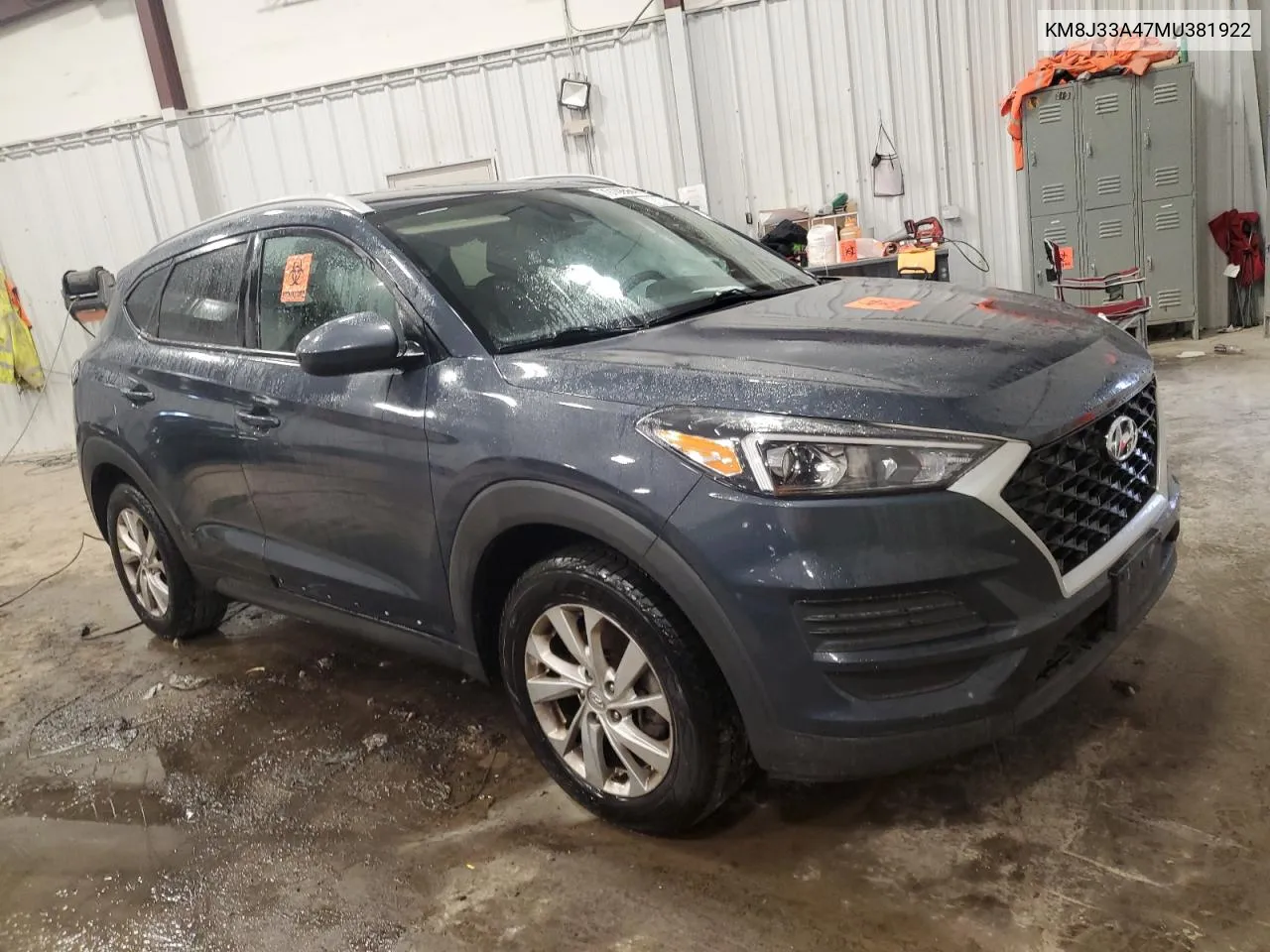 2021 Hyundai Tucson Limited VIN: KM8J33A47MU381922 Lot: 79108564