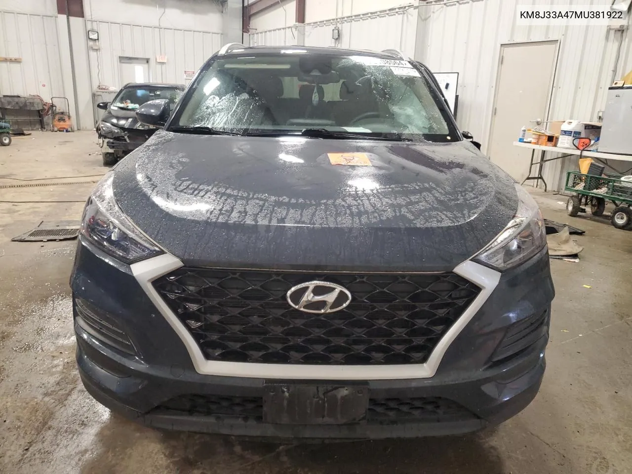 2021 Hyundai Tucson Limited VIN: KM8J33A47MU381922 Lot: 79108564