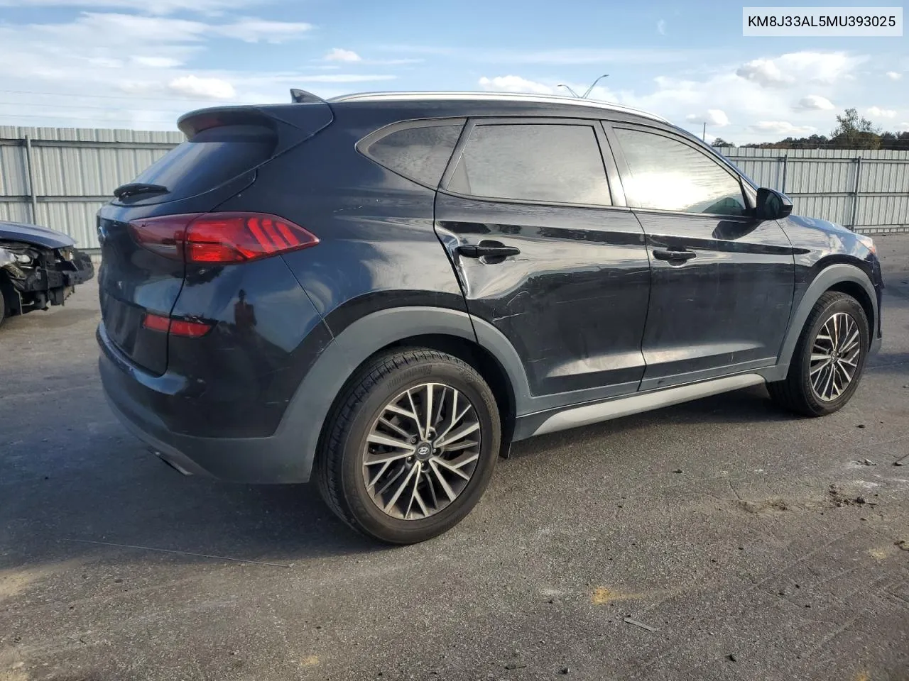 2021 Hyundai Tucson Limited VIN: KM8J33AL5MU393025 Lot: 79304604