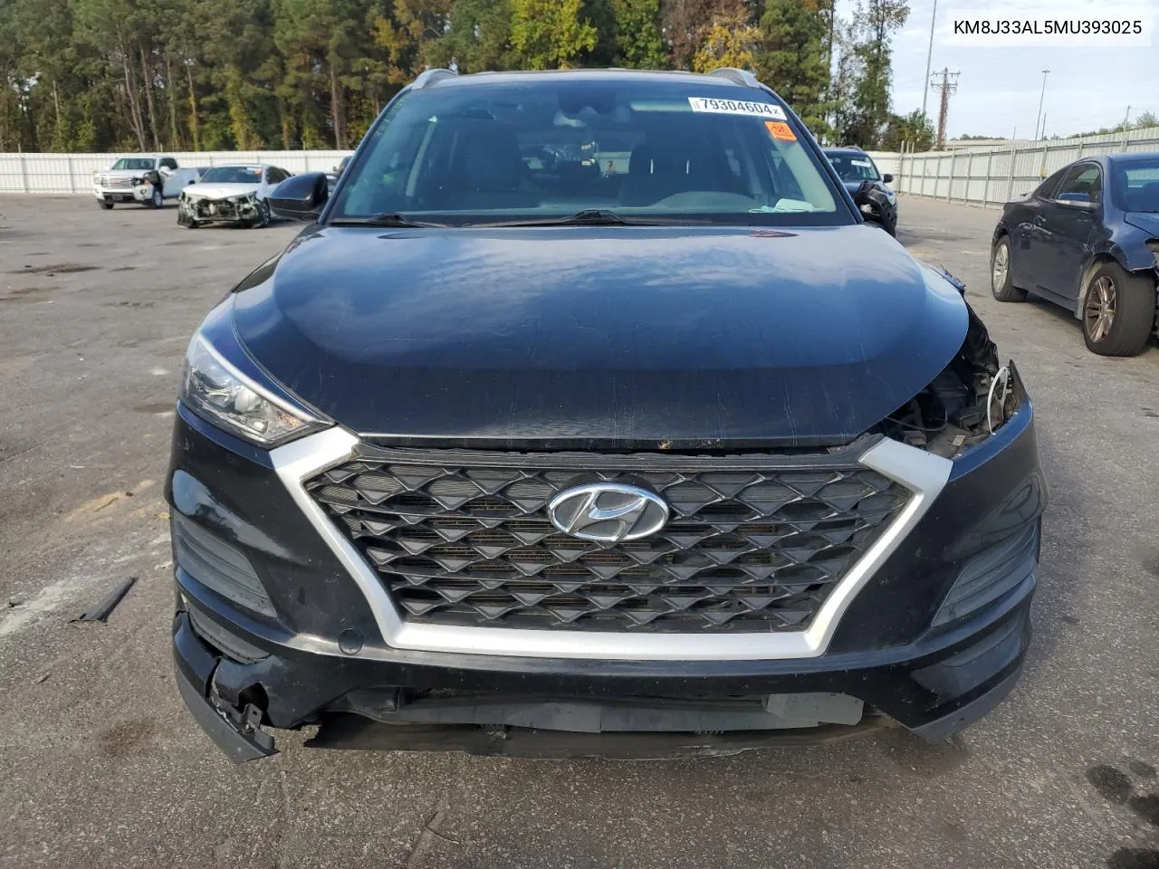 2021 Hyundai Tucson Limited VIN: KM8J33AL5MU393025 Lot: 79304604