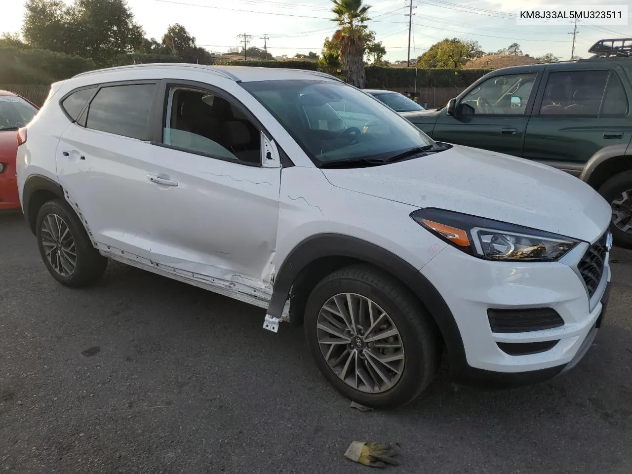 2021 Hyundai Tucson Limited VIN: KM8J33AL5MU323511 Lot: 79313854