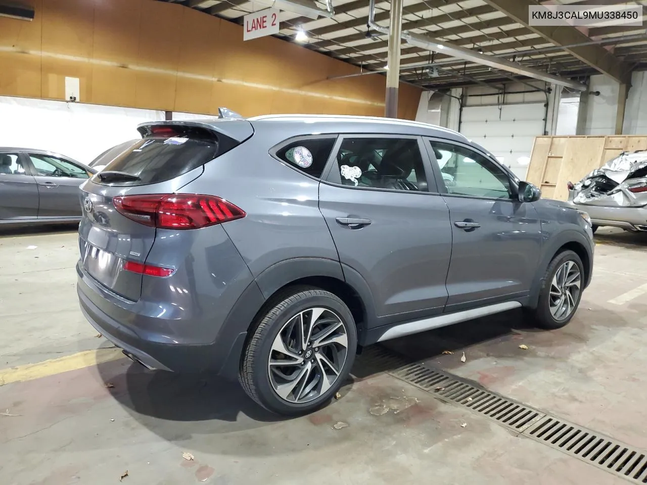 2021 Hyundai Tucson Limited VIN: KM8J3CAL9MU338450 Lot: 80206464