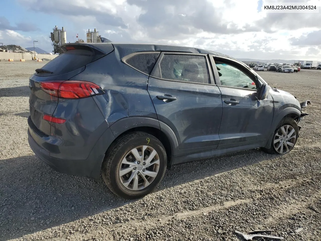 2021 Hyundai Tucson Se VIN: KM8J23A42MU304524 Lot: 81139164