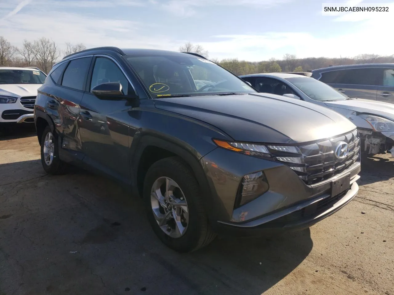 2022 Hyundai Tucson Sel VIN: 5NMJBCAE8NH095232 Lot: 48112913