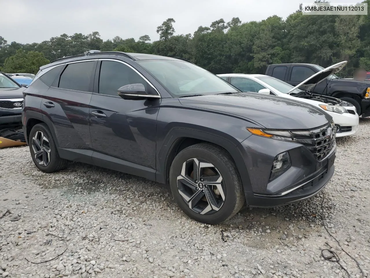 2022 Hyundai Tucson Limited VIN: KM8JE3AE1NU112013 Lot: 52015674