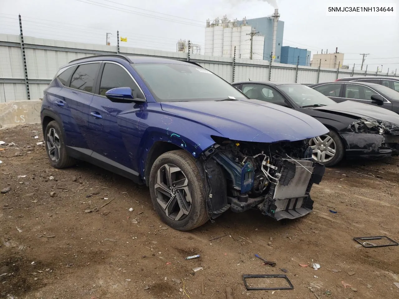 2022 Hyundai Tucson Sel VIN: 5NMJC3AE1NH134644 Lot: 52389674