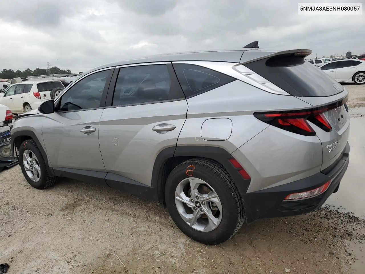 2022 Hyundai Tucson Se VIN: 5NMJA3AE3NH080057 Lot: 52591004