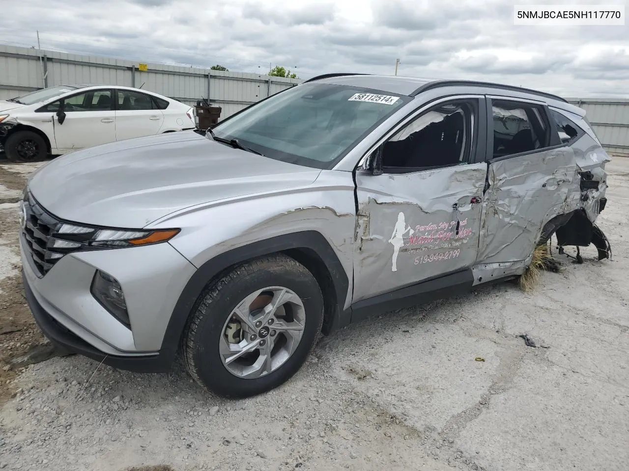 5NMJBCAE5NH117770 2022 Hyundai Tucson Sel