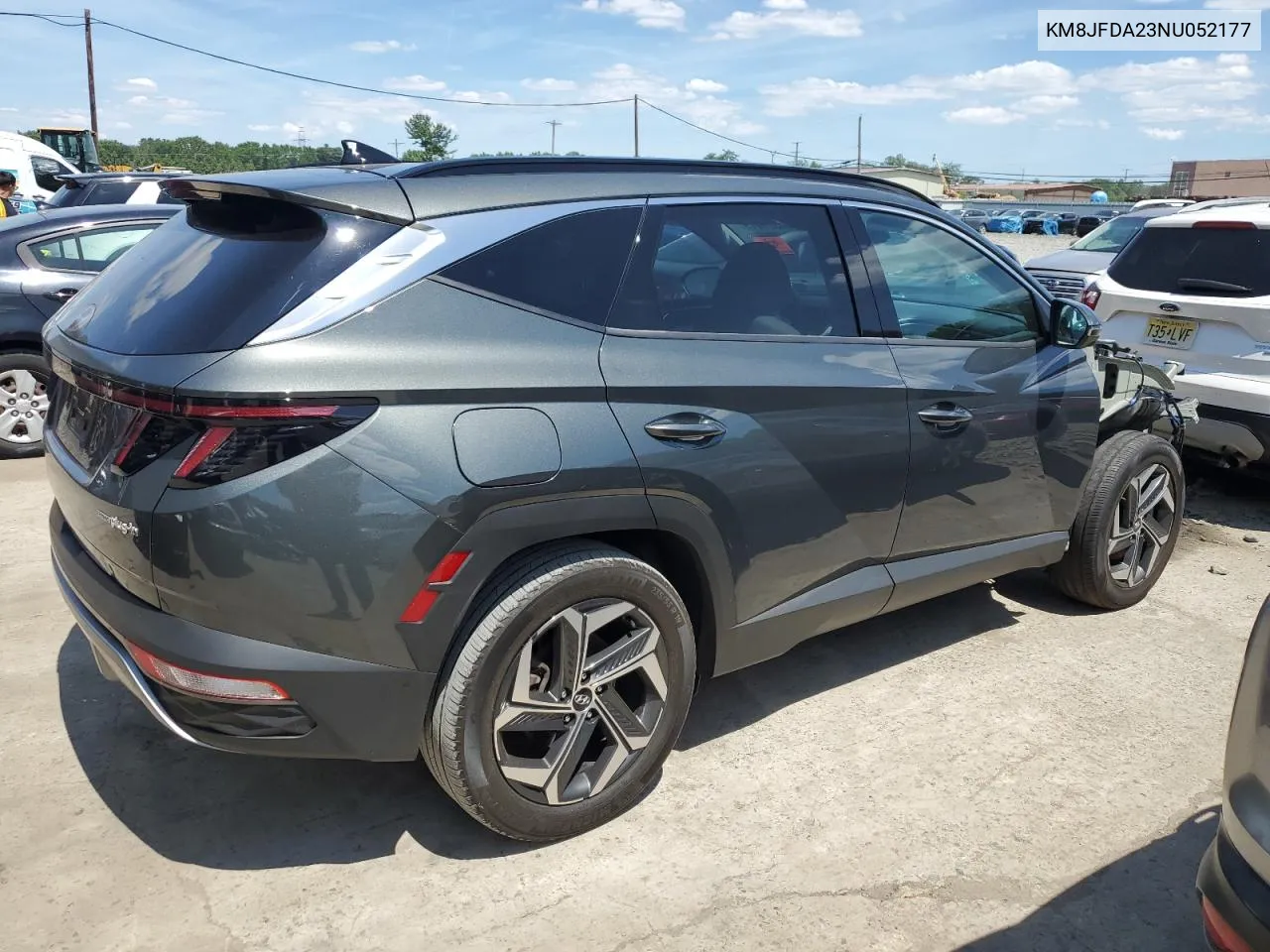 2022 Hyundai Tucson Limited VIN: KM8JFDA23NU052177 Lot: 60321414