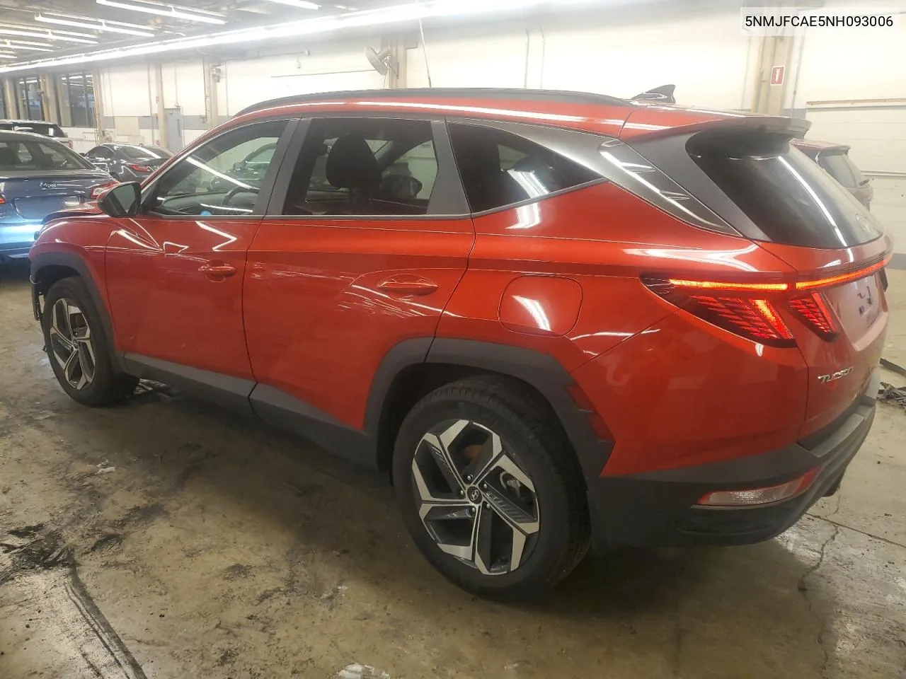 2022 Hyundai Tucson Sel VIN: 5NMJFCAE5NH093006 Lot: 61003944