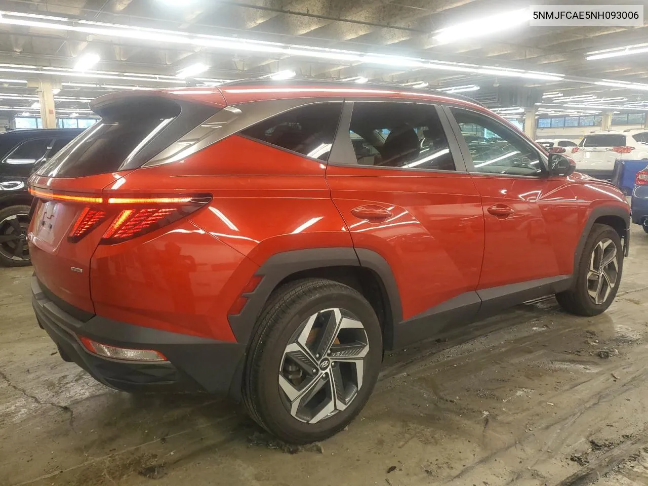 2022 Hyundai Tucson Sel VIN: 5NMJFCAE5NH093006 Lot: 61003944