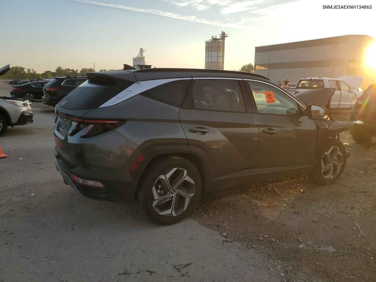 2022 Hyundai Tucson Limited VIN: 5NMJE3AEXNH134863 Lot: 62427854