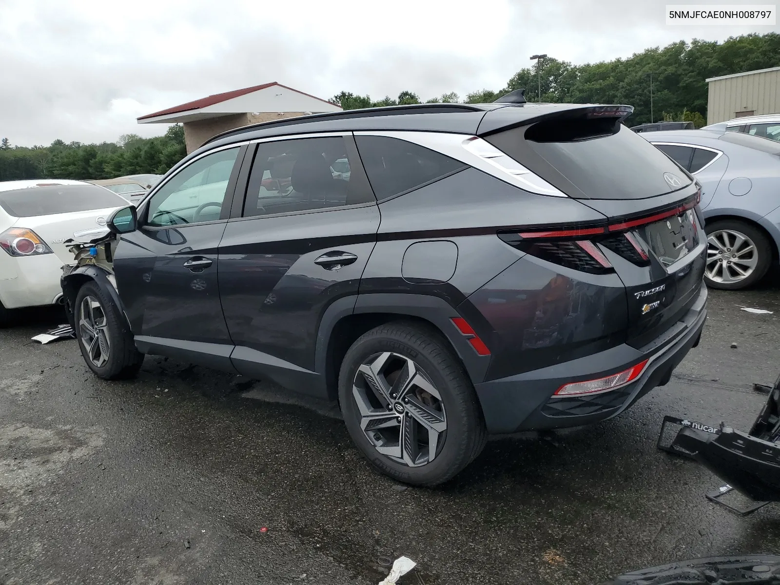 2022 Hyundai Tucson Sel VIN: 5NMJFCAE0NH008797 Lot: 63122194