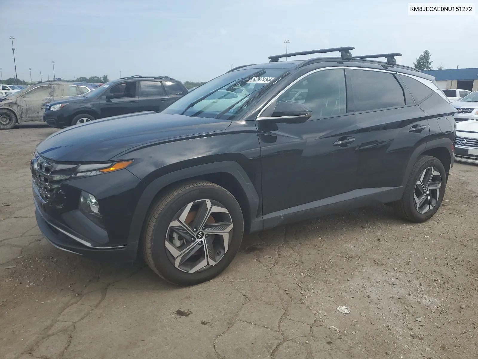 2022 Hyundai Tucson Limited VIN: KM8JECAE0NU151272 Lot: 63874644