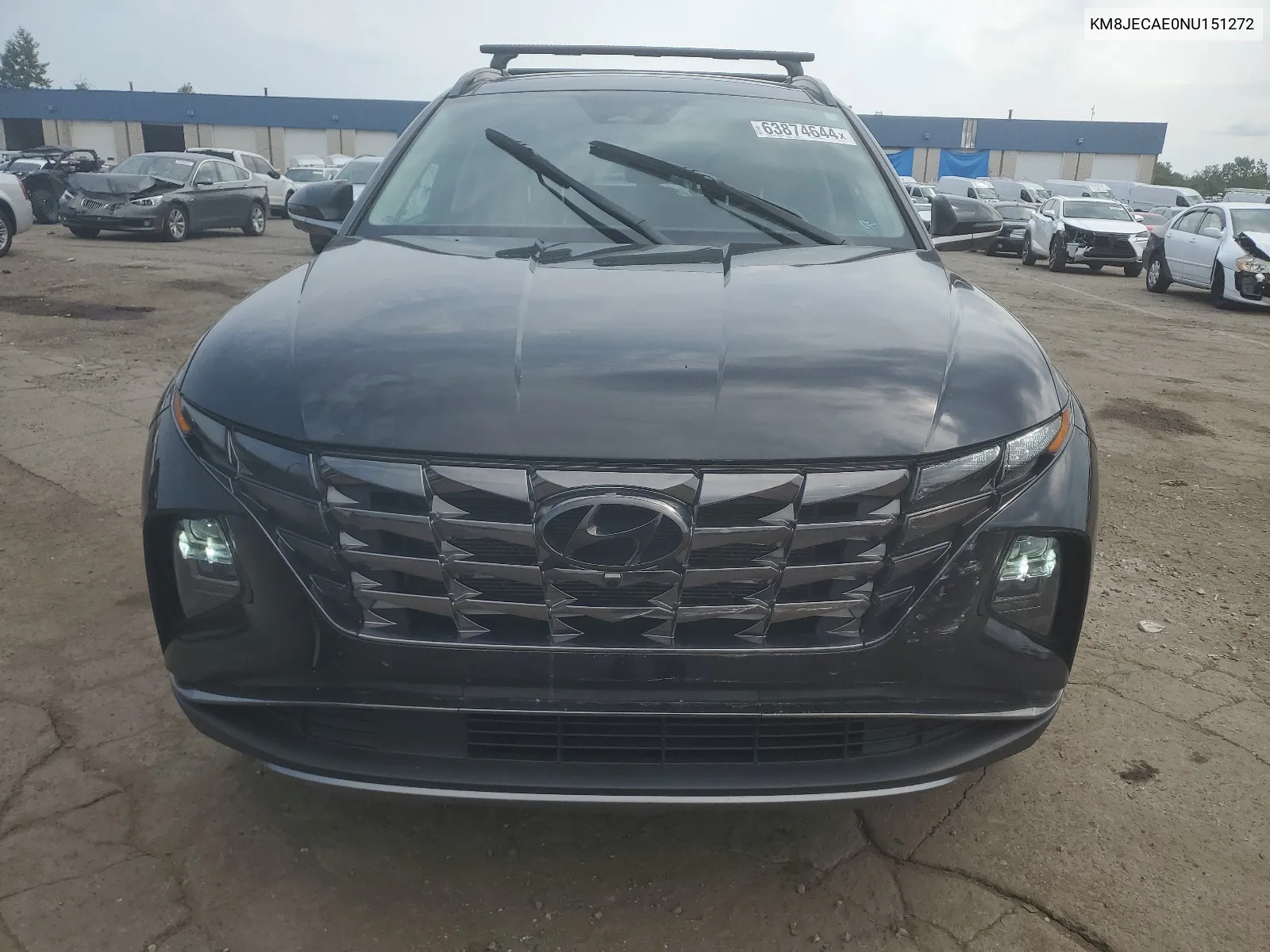 2022 Hyundai Tucson Limited VIN: KM8JECAE0NU151272 Lot: 63874644