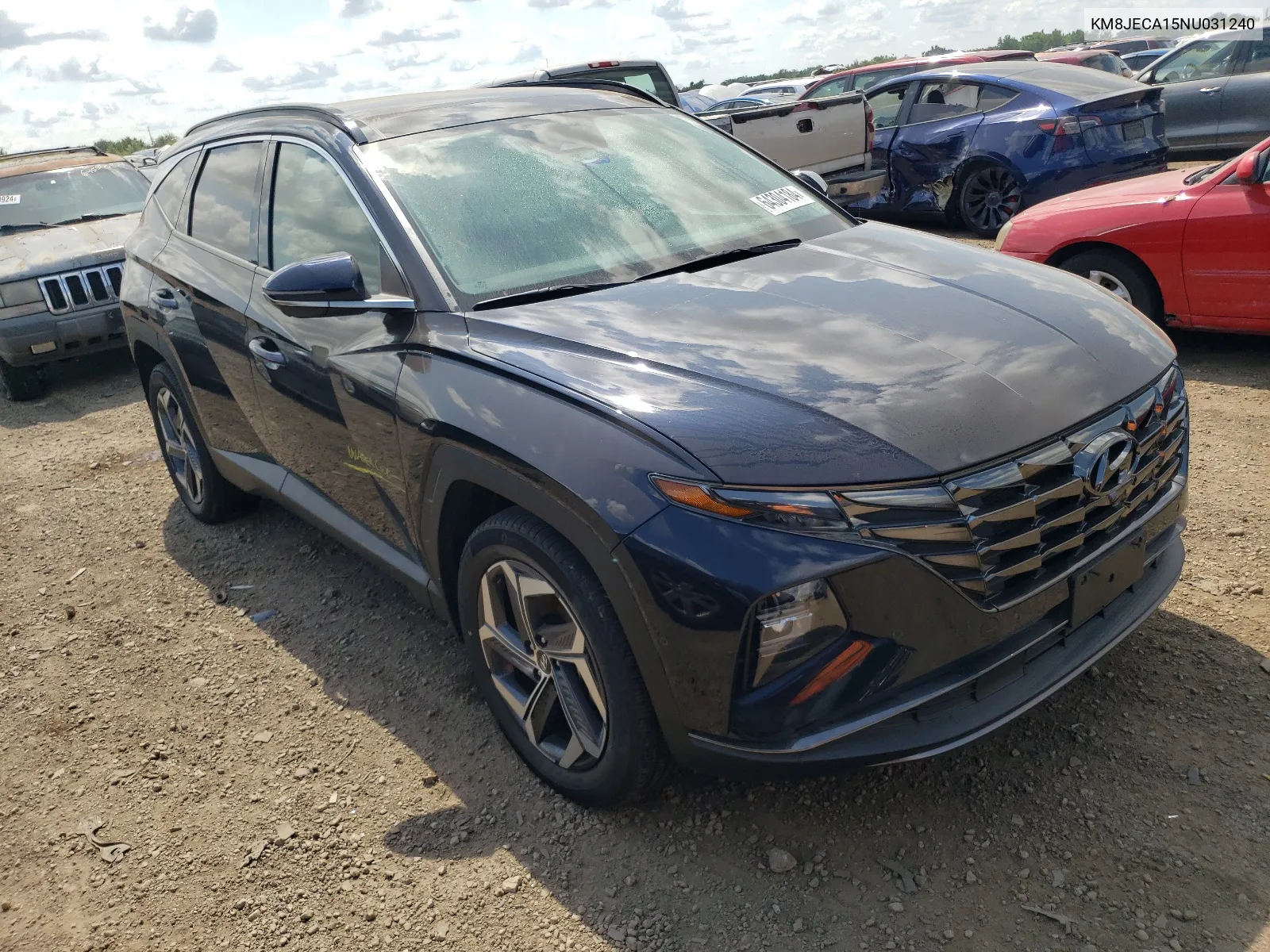 2022 Hyundai Tucson Limited VIN: KM8JECA15NU031240 Lot: 64304184