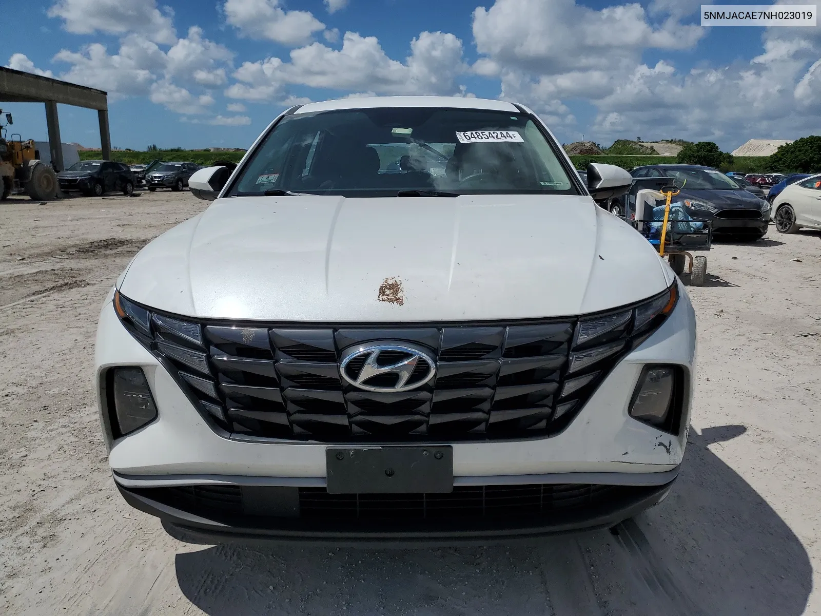 2022 Hyundai Tucson Se VIN: 5NMJACAE7NH023019 Lot: 64854244