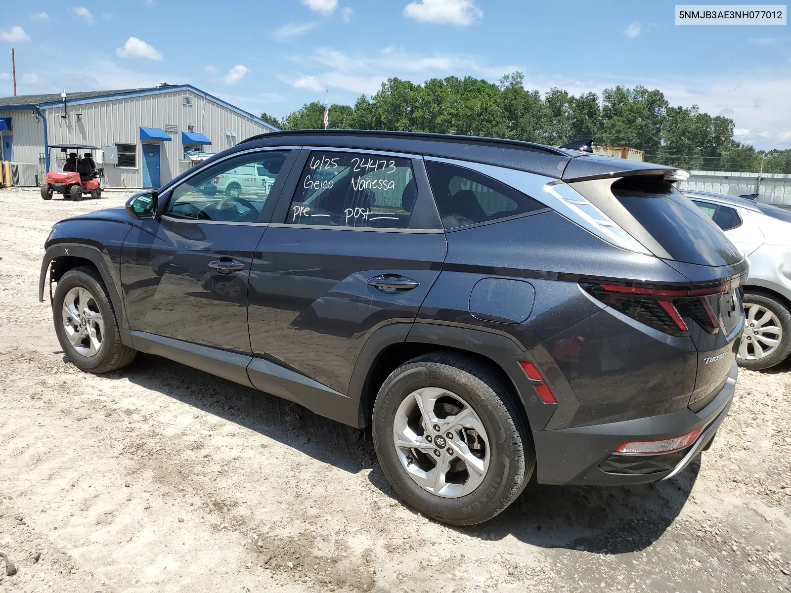 2022 Hyundai Tucson Sel VIN: 5NMJB3AE3NH077012 Lot: 65064404