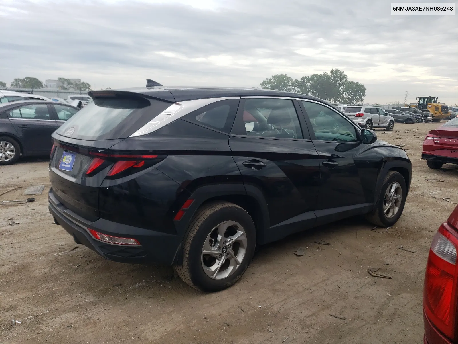 2022 Hyundai Tucson Se VIN: 5NMJA3AE7NH086248 Lot: 65457774