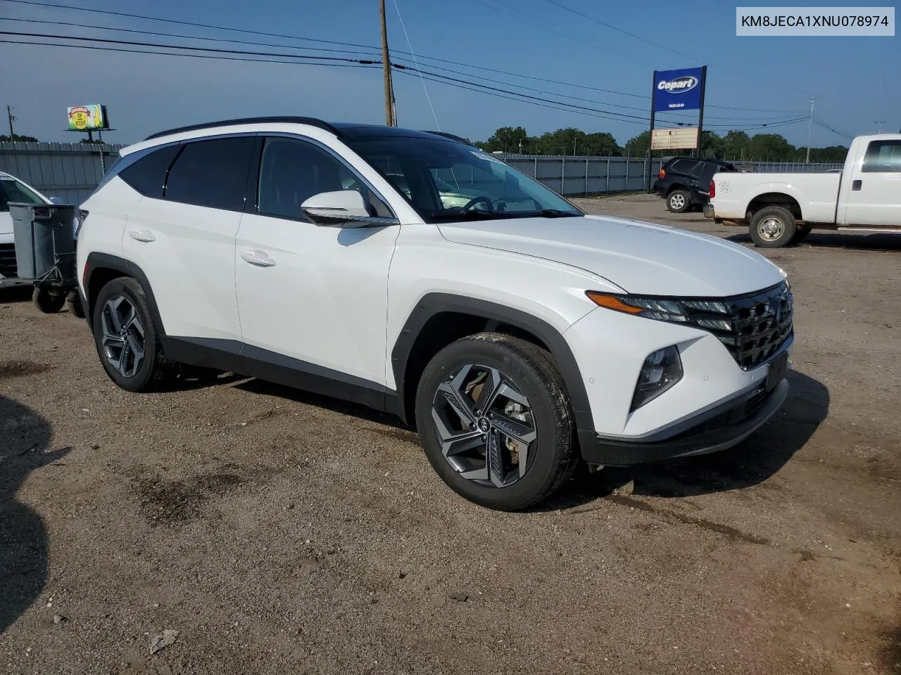 2022 Hyundai Tucson Limited VIN: KM8JECA1XNU078974 Lot: 65749484