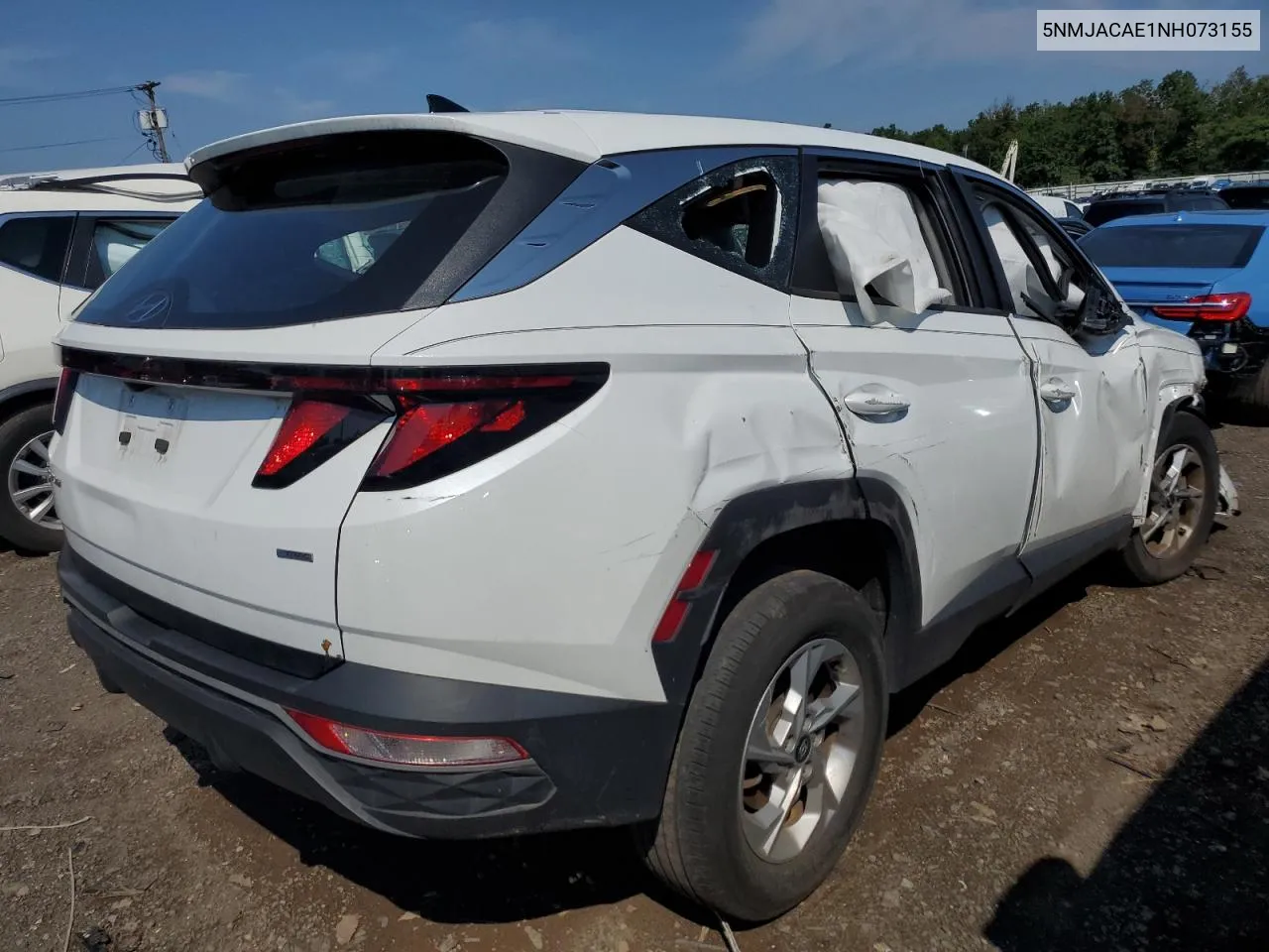 2022 Hyundai Tucson Se VIN: 5NMJACAE1NH073155 Lot: 65795294