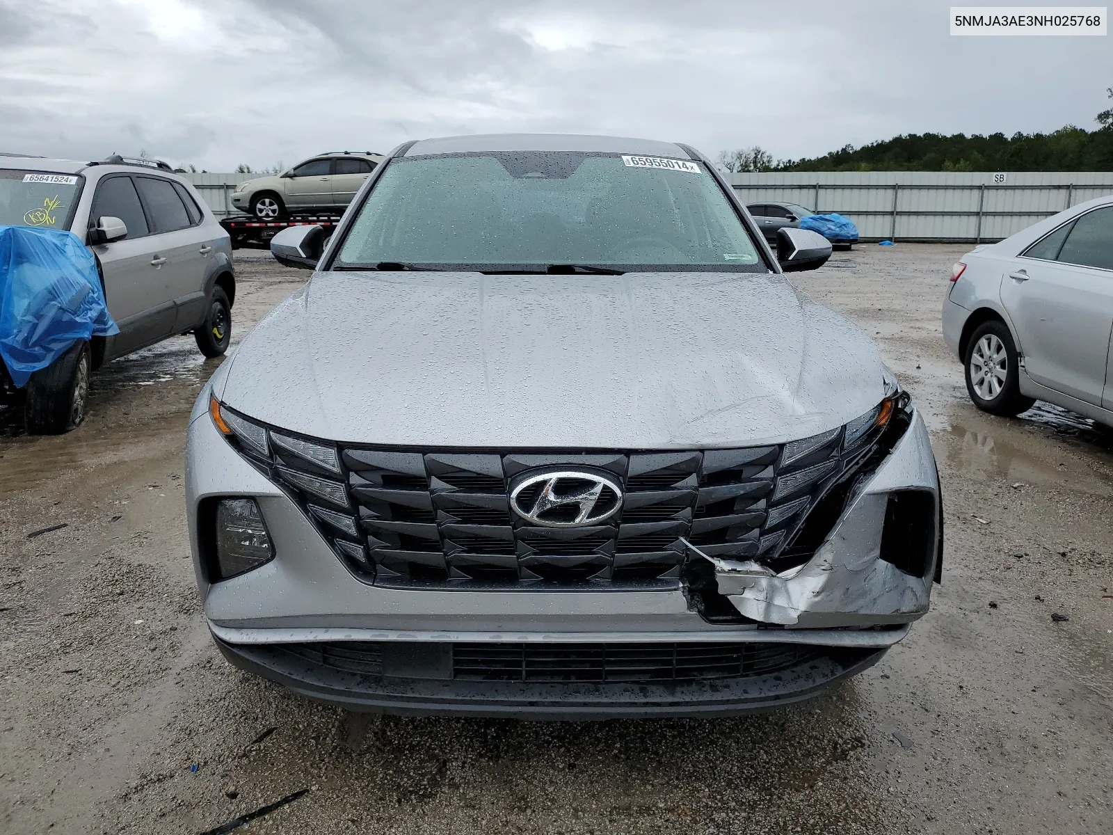 2022 Hyundai Tucson Se VIN: 5NMJA3AE3NH025768 Lot: 65955014