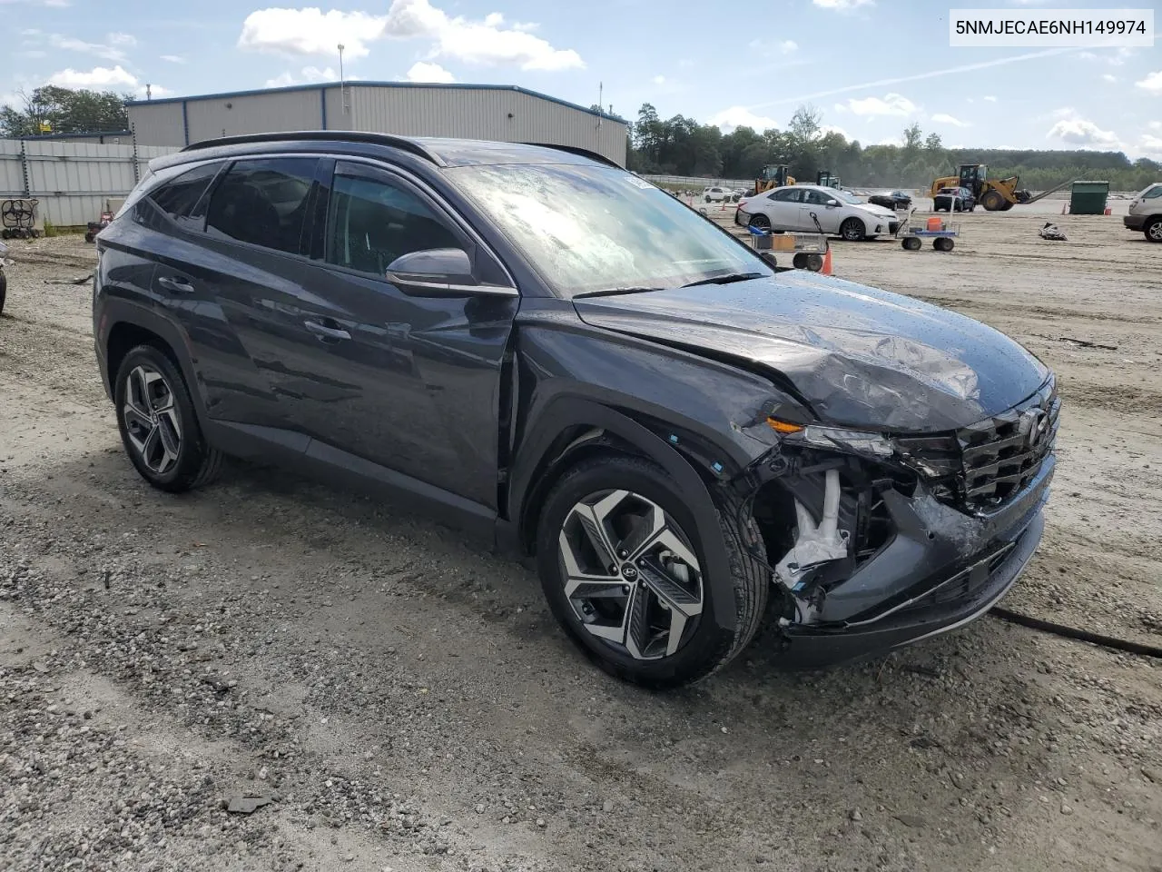 2022 Hyundai Tucson Limited VIN: 5NMJECAE6NH149974 Lot: 66393234