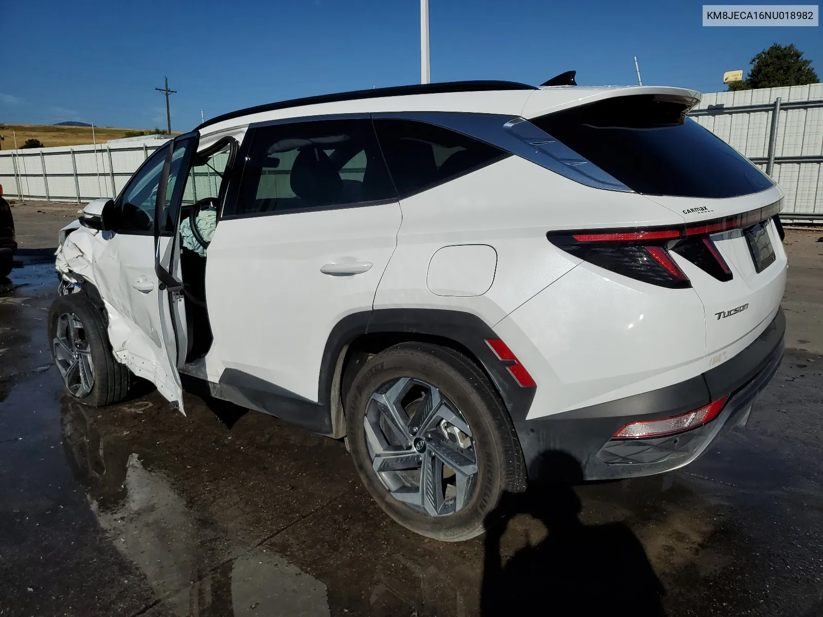 2022 Hyundai Tucson Limited VIN: KM8JECA16NU018982 Lot: 66867994