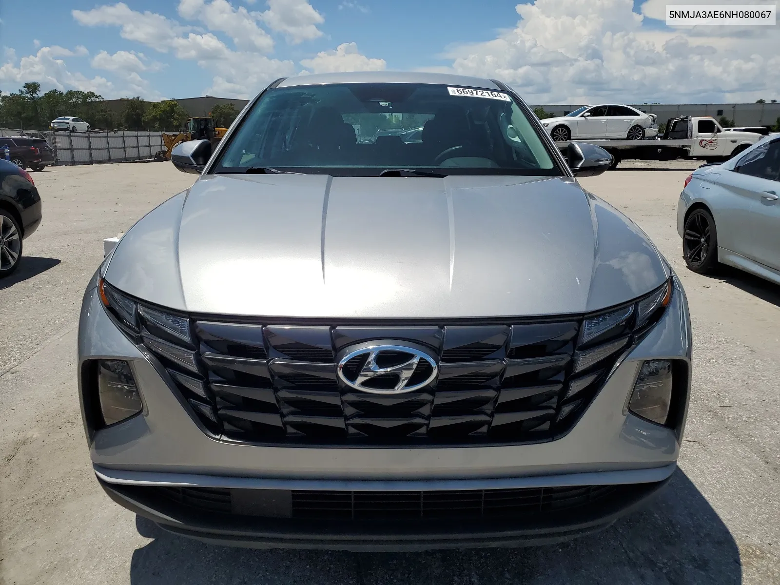 2022 Hyundai Tucson Se VIN: 5NMJA3AE6NH080067 Lot: 66972164