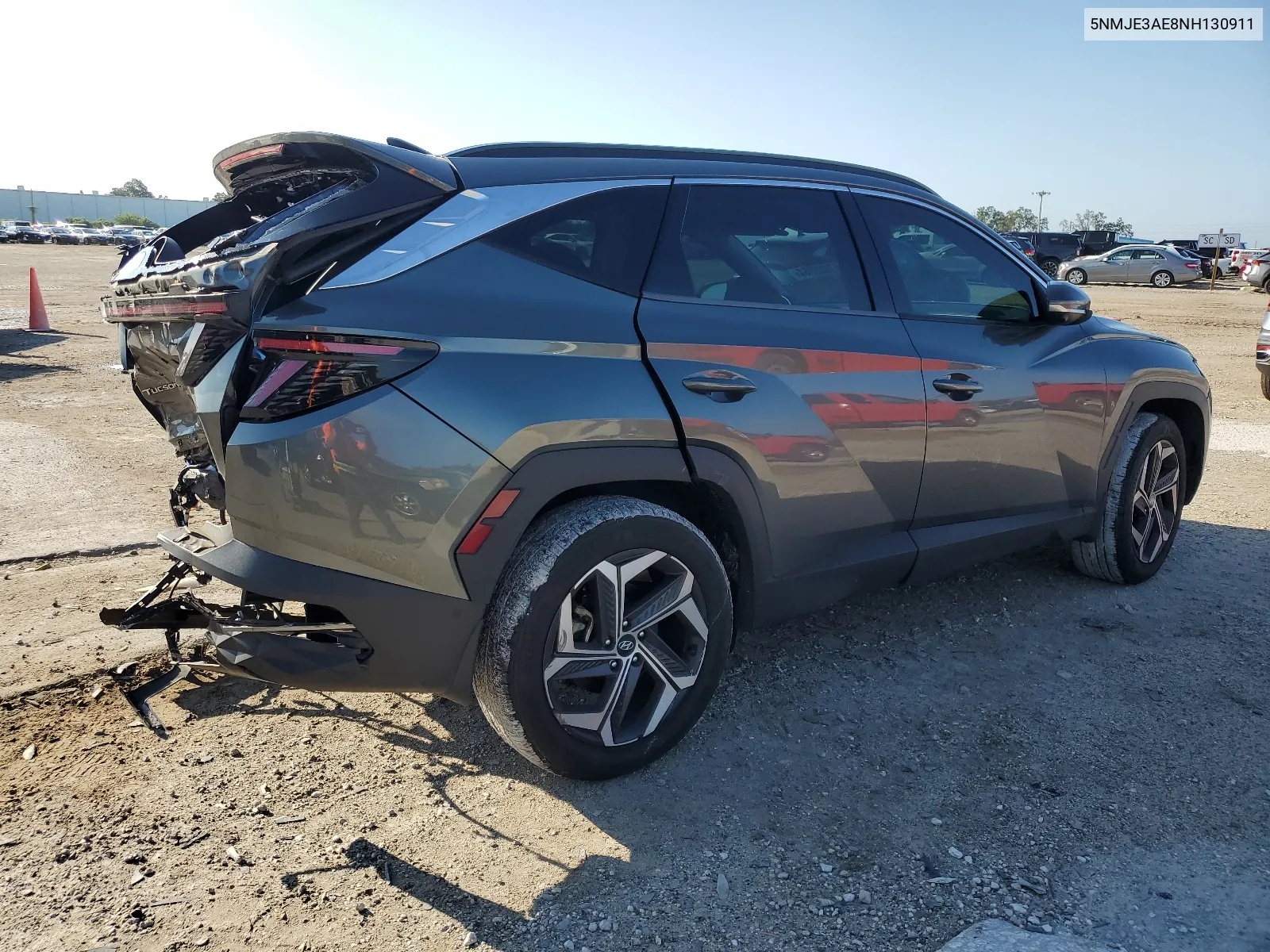 2022 Hyundai Tucson Limited VIN: 5NMJE3AE8NH130911 Lot: 67023764