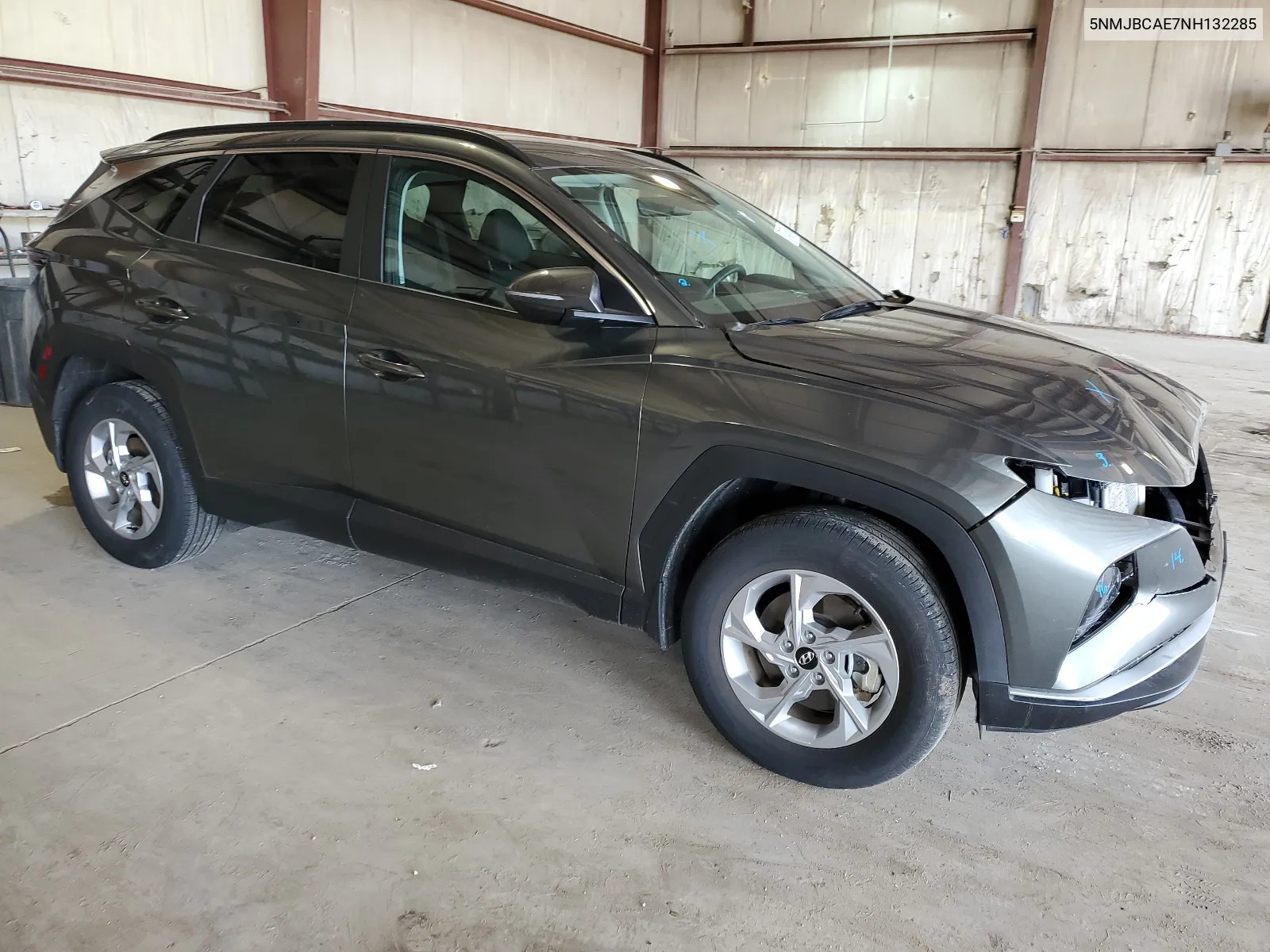 2022 Hyundai Tucson Sel VIN: 5NMJBCAE7NH132285 Lot: 67458484