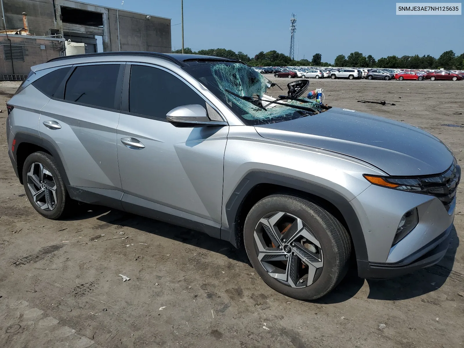 2022 Hyundai Tucson Limited VIN: 5NMJE3AE7NH125635 Lot: 67481424