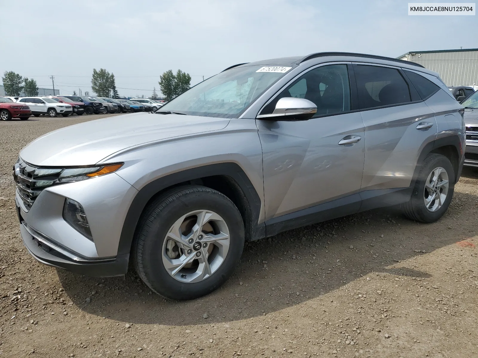 2022 Hyundai Tucson Sel VIN: KM8JCCAE8NU125704 Lot: 67520074