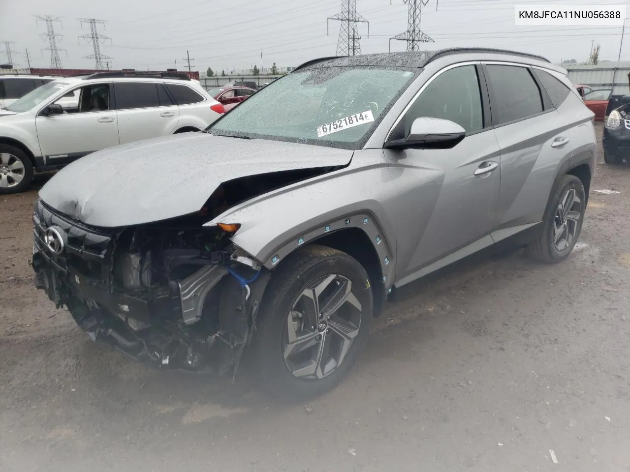 2022 Hyundai Tucson Sel Convenience VIN: KM8JFCA11NU056388 Lot: 67521814