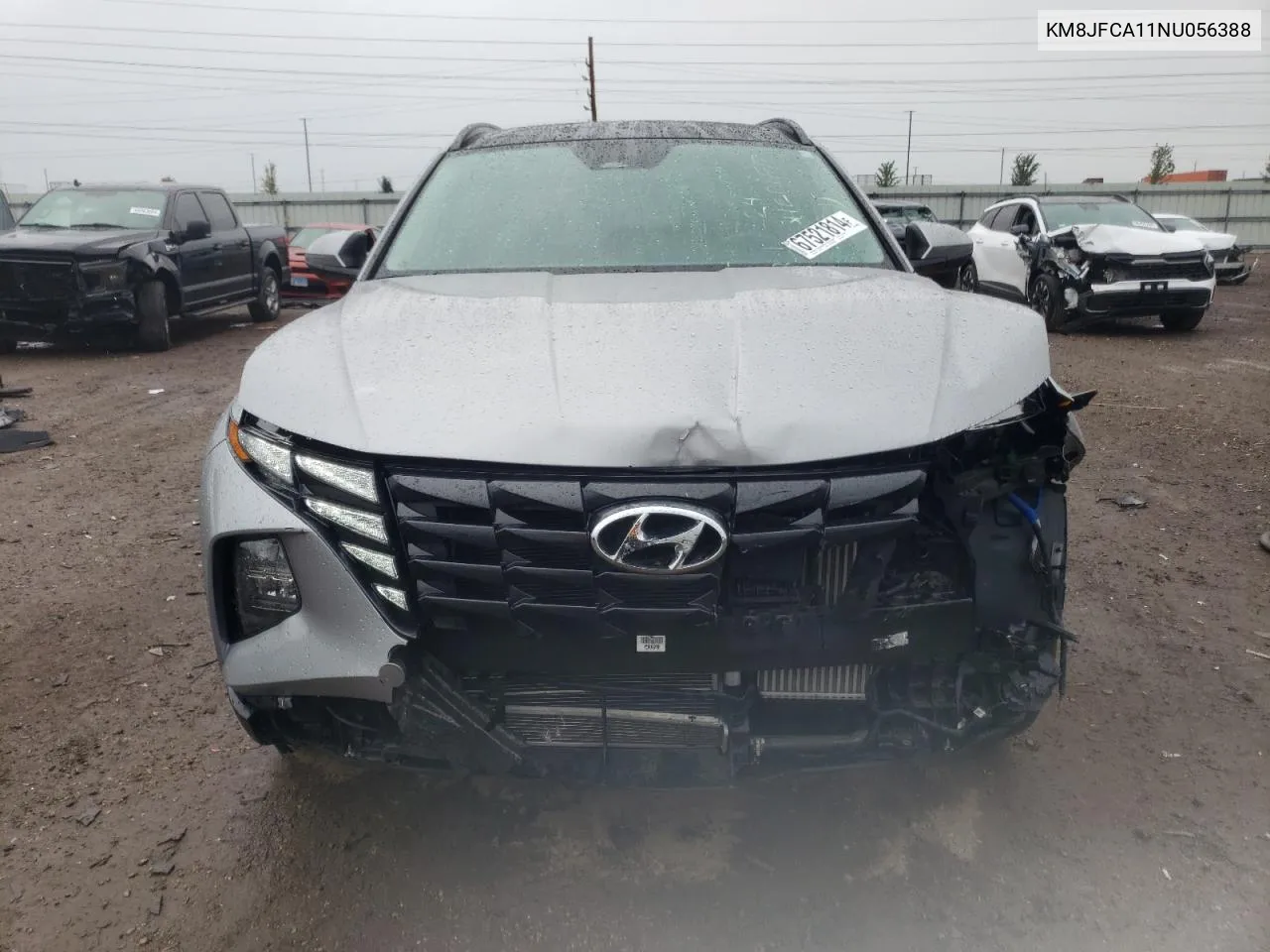 2022 Hyundai Tucson Sel Convenience VIN: KM8JFCA11NU056388 Lot: 67521814