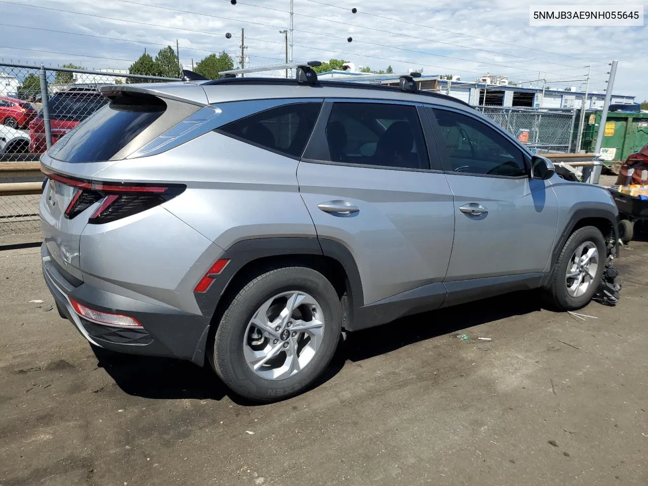 2022 Hyundai Tucson Sel VIN: 5NMJB3AE9NH055645 Lot: 67609064