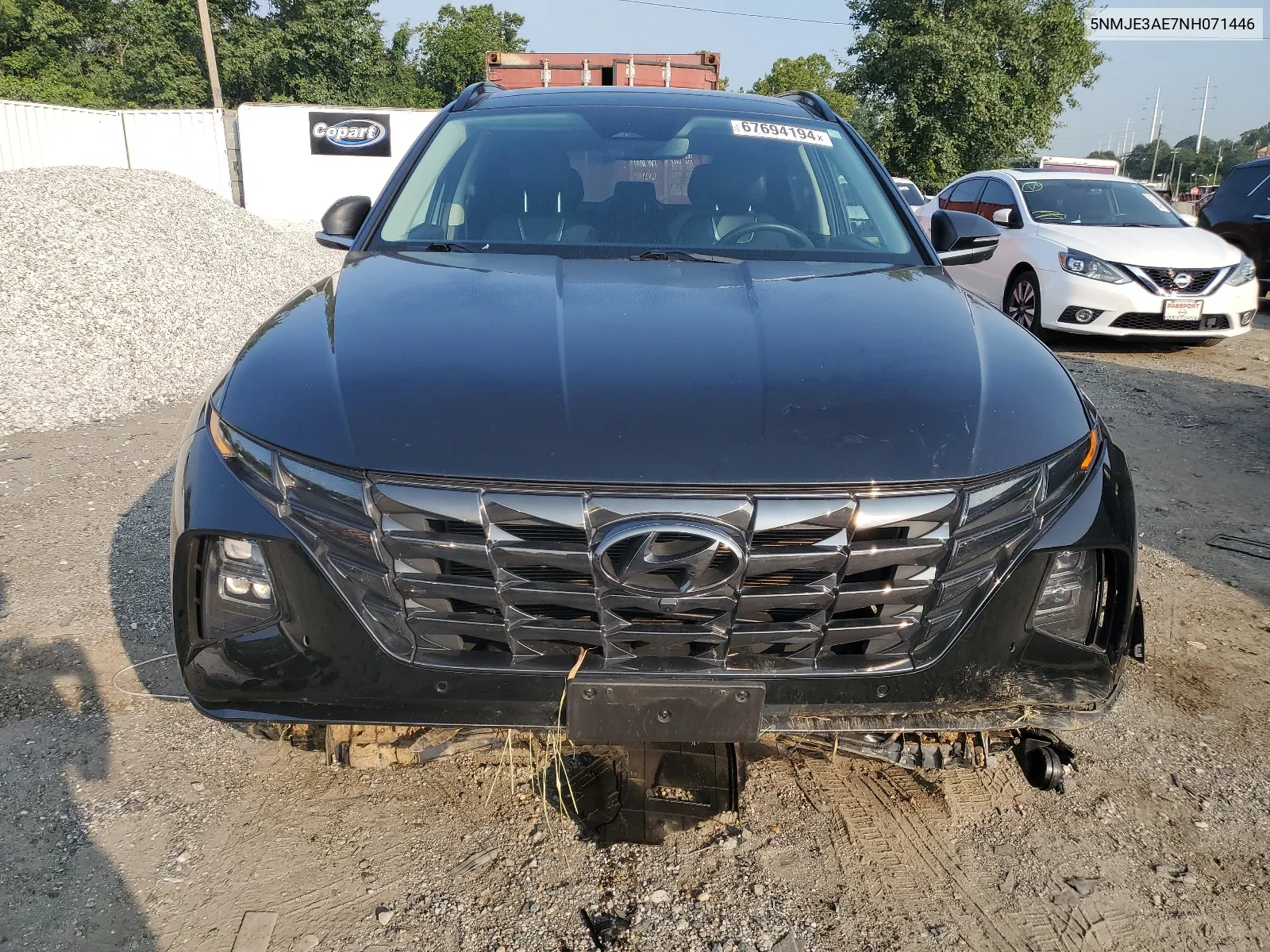 2022 Hyundai Tucson Limited VIN: 5NMJE3AE7NH071446 Lot: 67694194