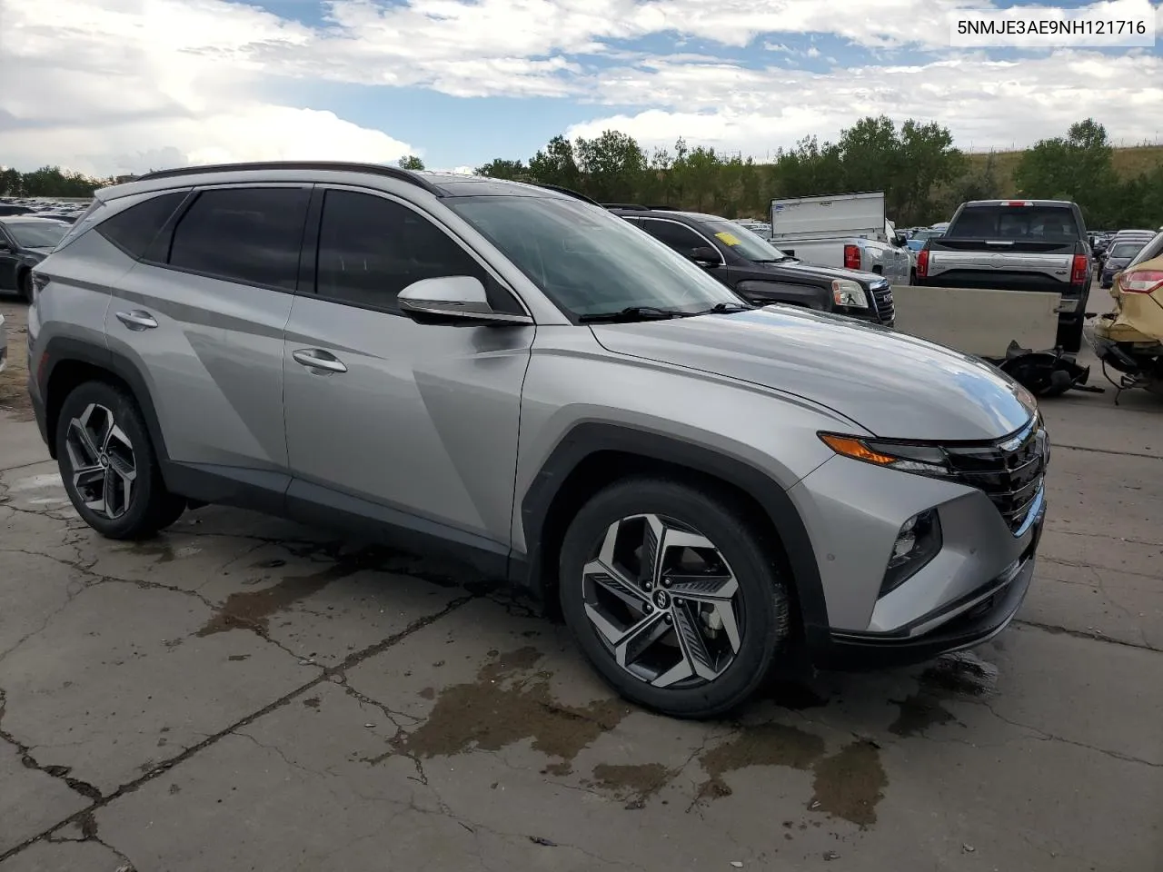 5NMJE3AE9NH121716 2022 Hyundai Tucson Limited