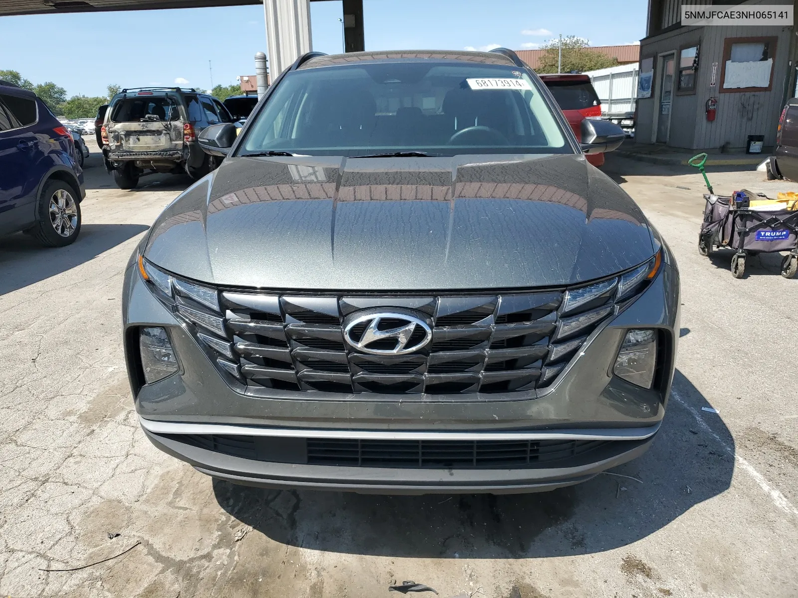 2022 Hyundai Tucson Sel VIN: 5NMJFCAE3NH065141 Lot: 68173914