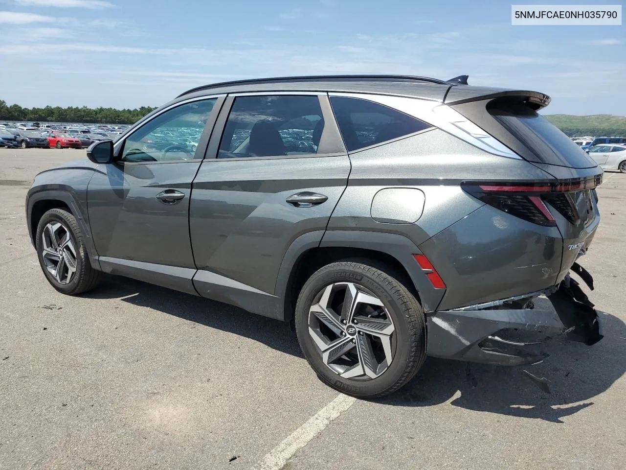 2022 Hyundai Tucson Sel VIN: 5NMJFCAE0NH035790 Lot: 68274444