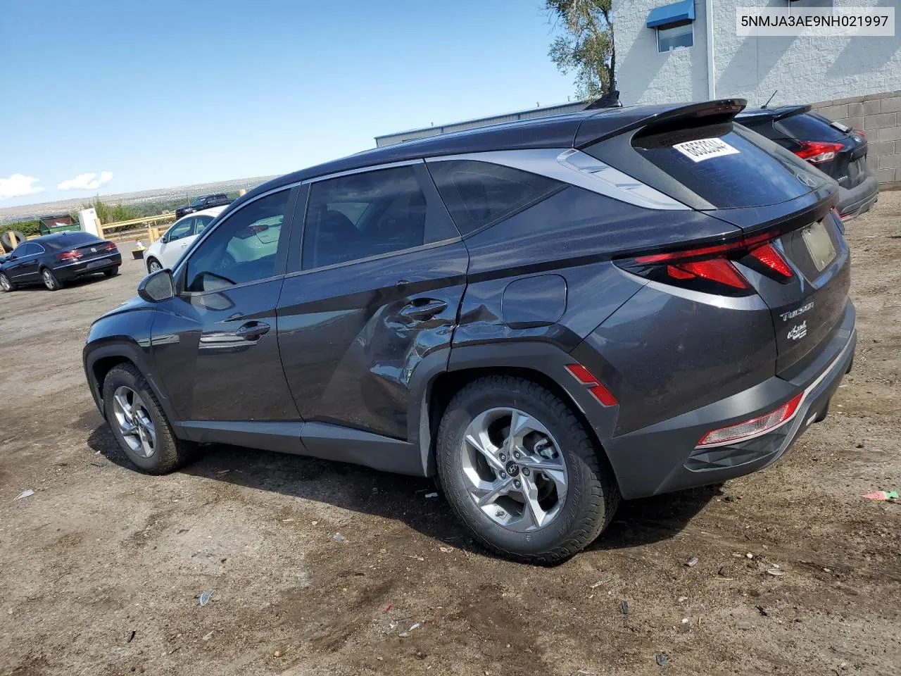 2022 Hyundai Tucson Se VIN: 5NMJA3AE9NH021997 Lot: 68523344