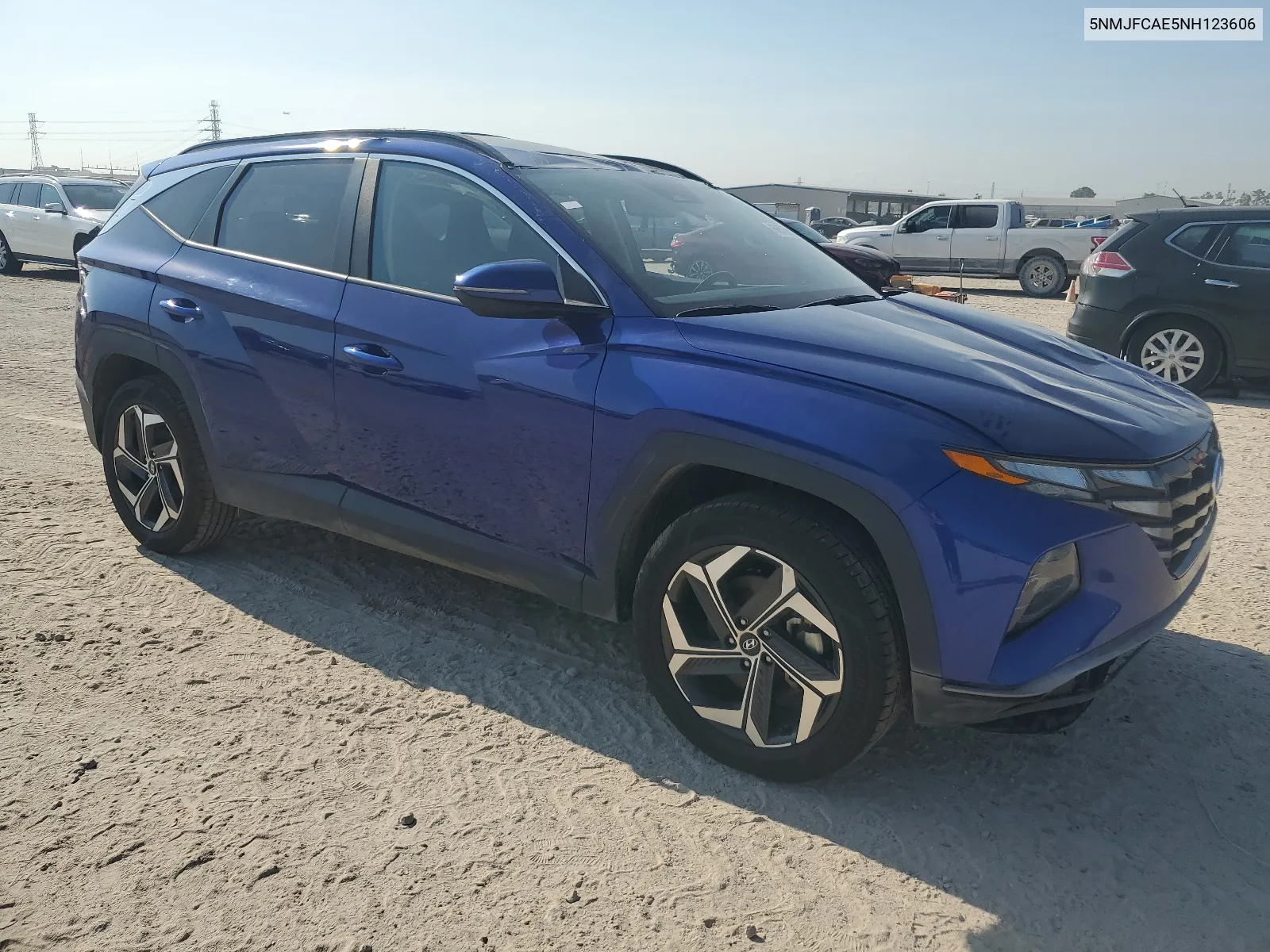 2022 Hyundai Tucson Sel VIN: 5NMJFCAE5NH123606 Lot: 68535084