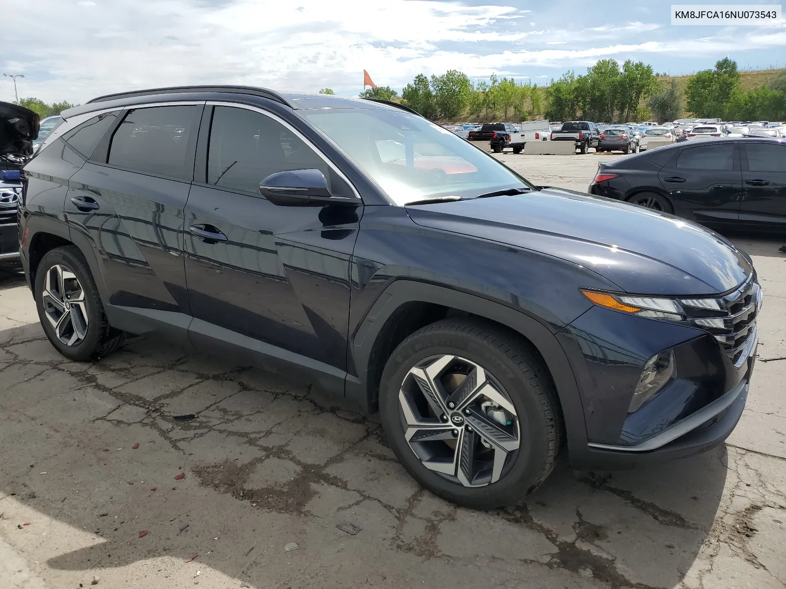 2022 Hyundai Tucson Sel Convenience VIN: KM8JFCA16NU073543 Lot: 68562024