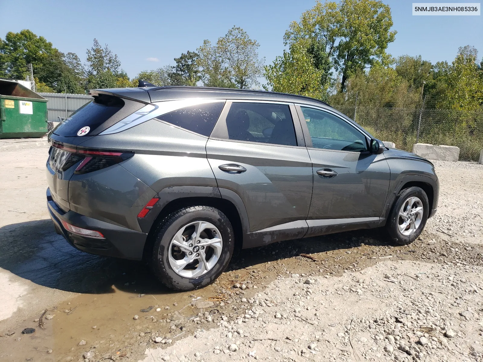 2022 Hyundai Tucson Sel VIN: 5NMJB3AE3NH085336 Lot: 68748184